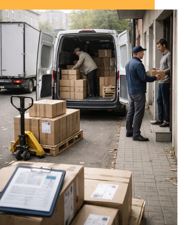 Доставка грузов от двери до двери с таможней от 46337 руб.