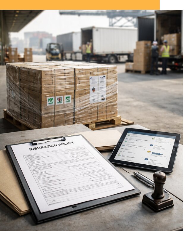 Страхование международных грузов от 3604 руб, полная защита