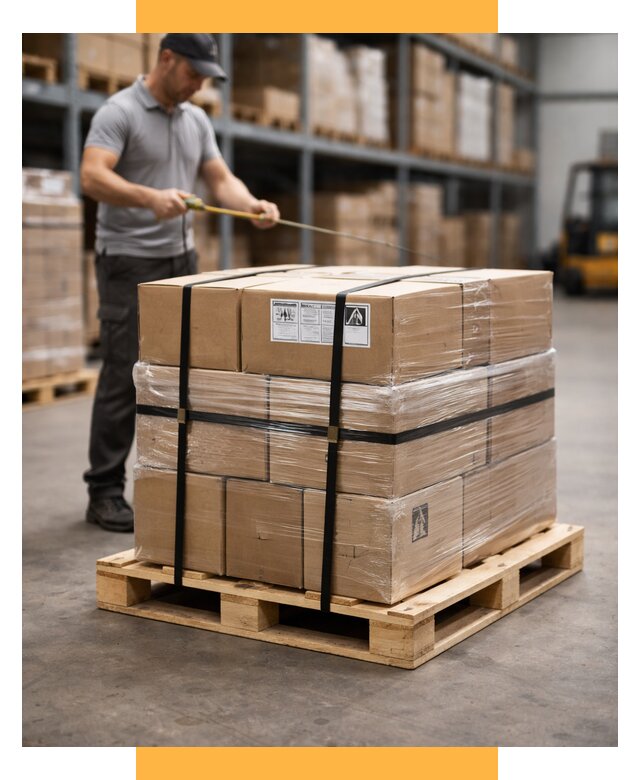 Упаковка и паллетирование грузов от 3604 р. | СетСервис-Утк