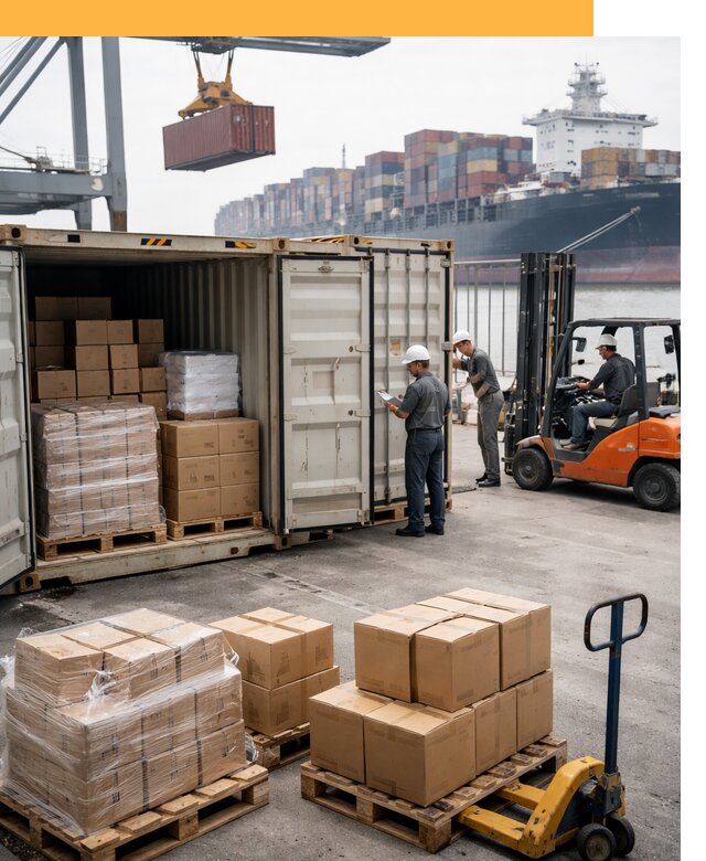 Контейнерные перевозки из Китая под ключ от 123564 руб/контейнер