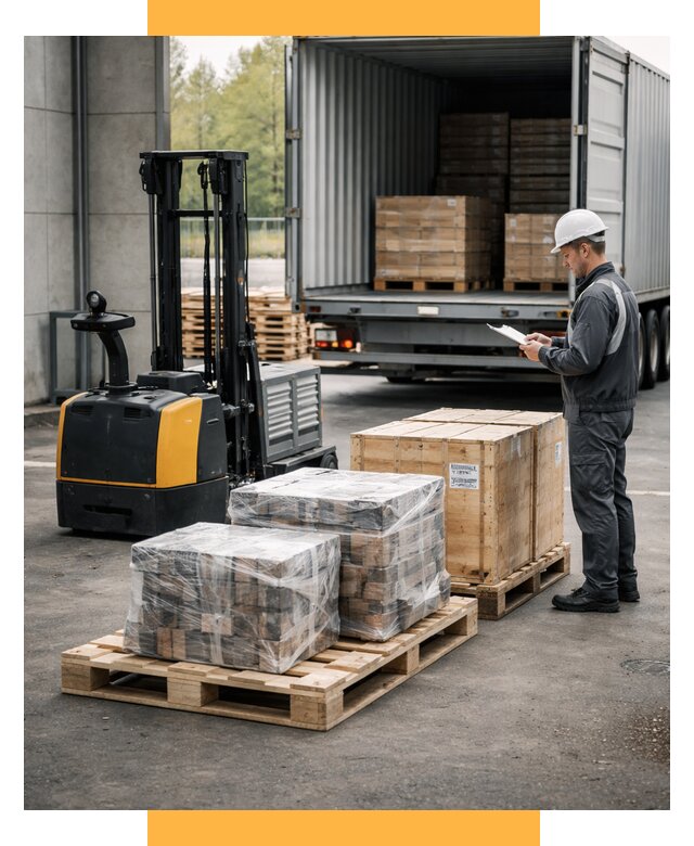 Доставка оборудования из Европы под ключ от 46337 р. | СетСервис-Утк