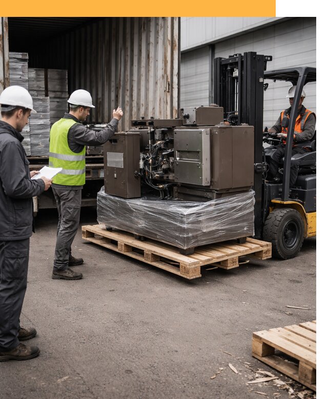 Доставка промышленного оборудования из Европы от 46337