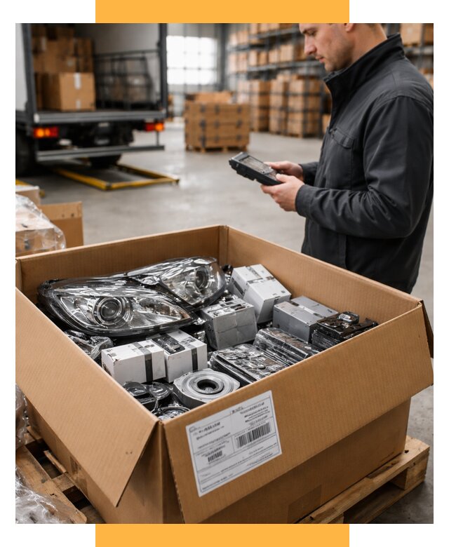 Доставка автозапчастей из Европы под ключ от 12871 р. | СетСервис-Утк