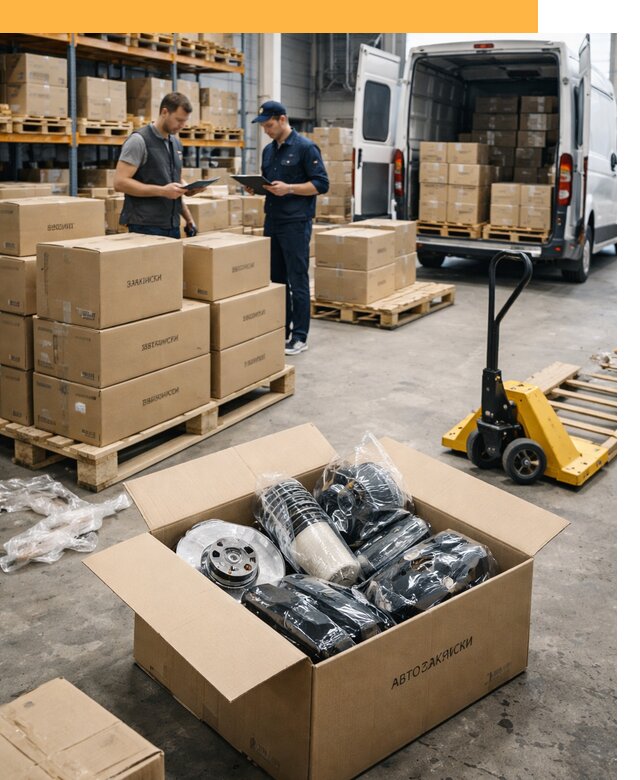 Доставка автозапчастей из Европы от 12871 руб быстро и надёжно