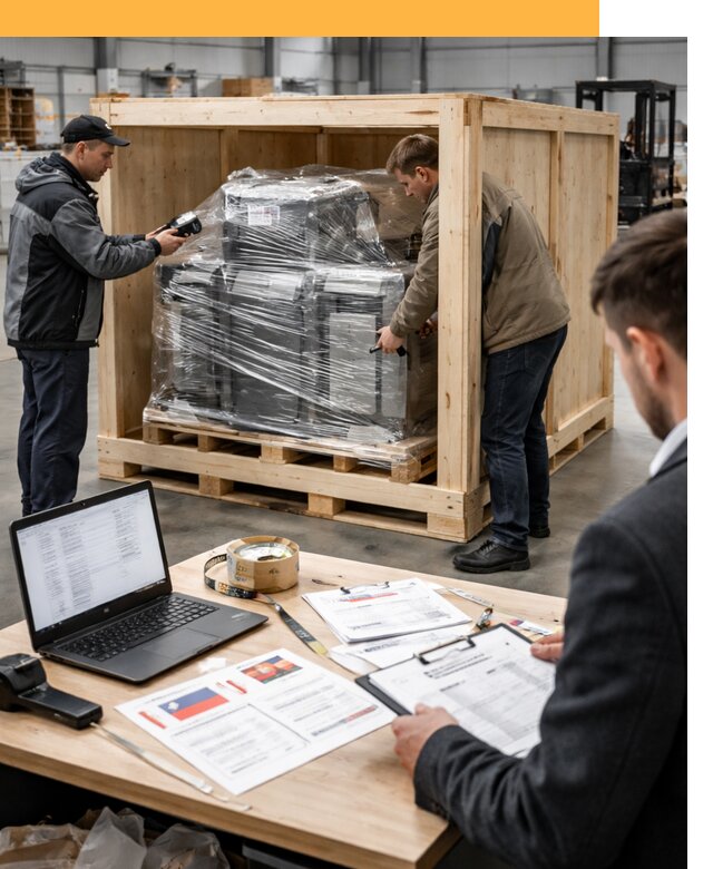 Доставка промышленного оборудования из США от 66931 руб