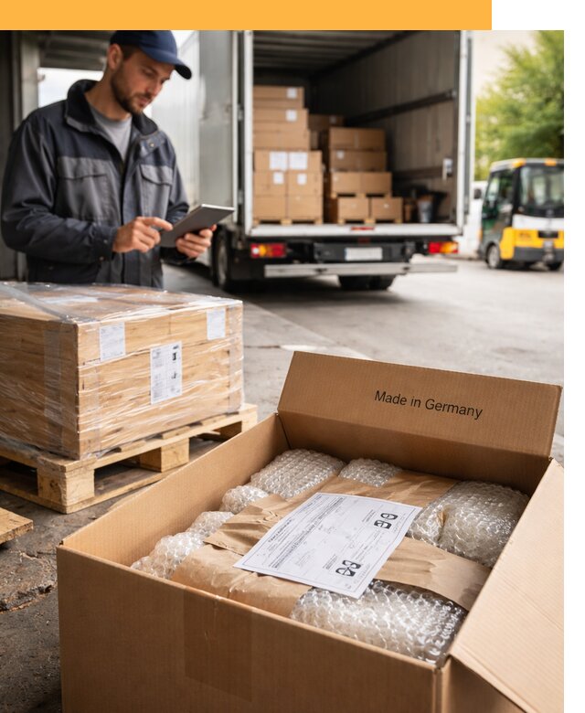 Доставка грузов из Германии от 46337 руб с таможенным оформлением