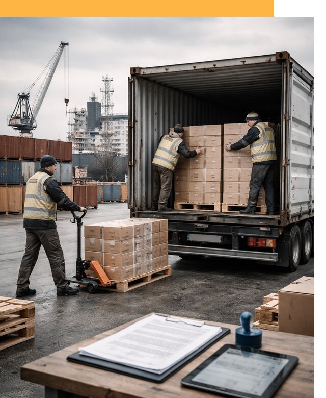 Доставка грузов из Латвии от 25743 руб, морская, авто, авиа