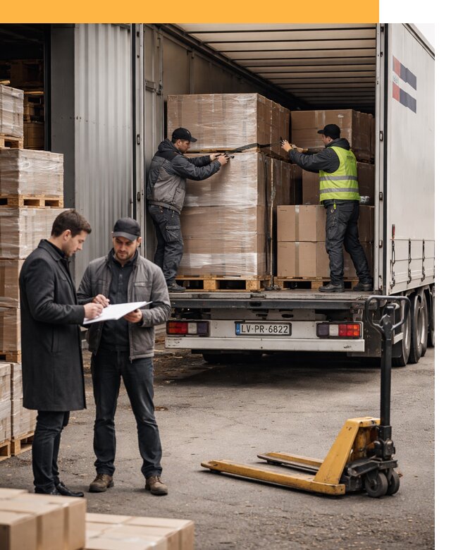 Автоперевозки из Латвии — международная доставка от 77228