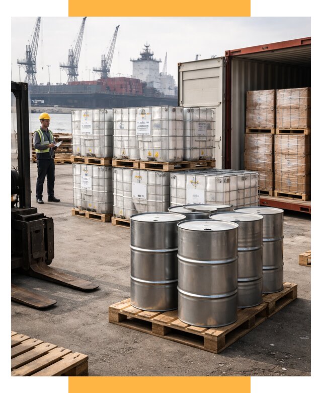 Доставка химического сырья из Индии от 257425 р. | СетСервис-Утк