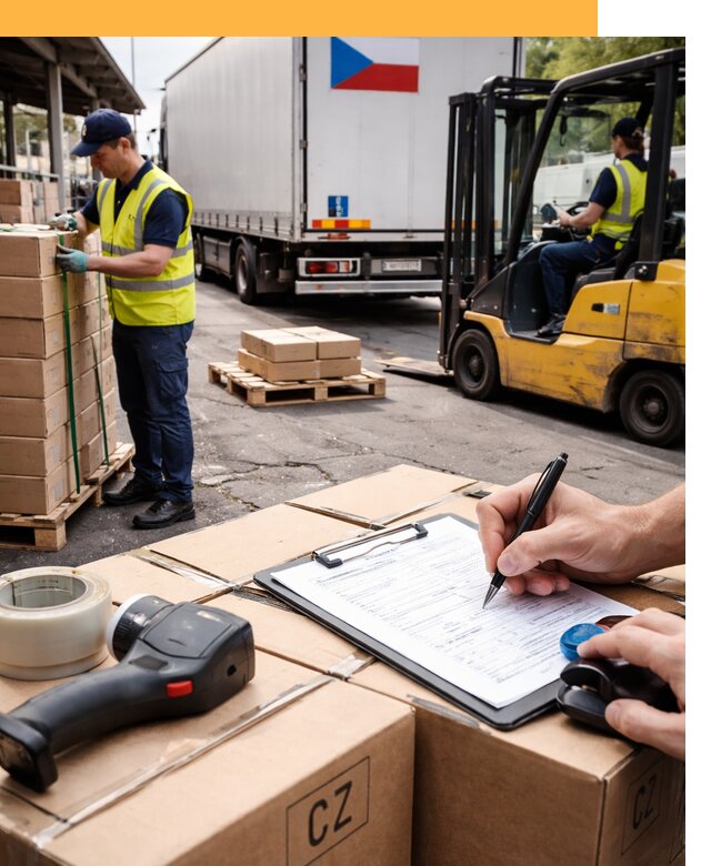 Доставка грузов в Чехию от 36040 руб, международные перевозки