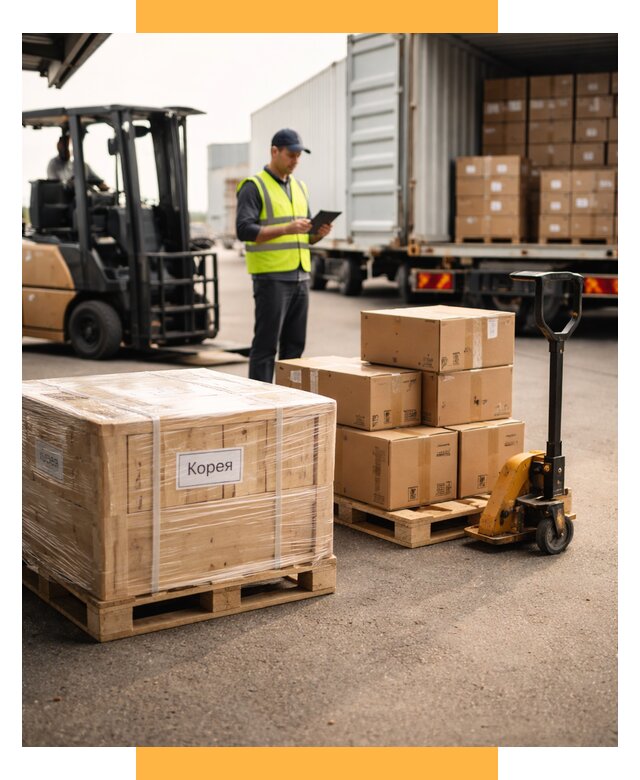 Доставка грузов в Корею из России от 36040 р. | СетСервис-Утк