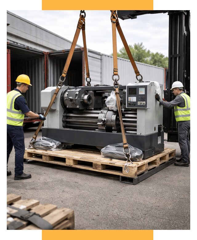 Перевозка станков и таможня от 61782 р. | СетСервис-Утк логистика