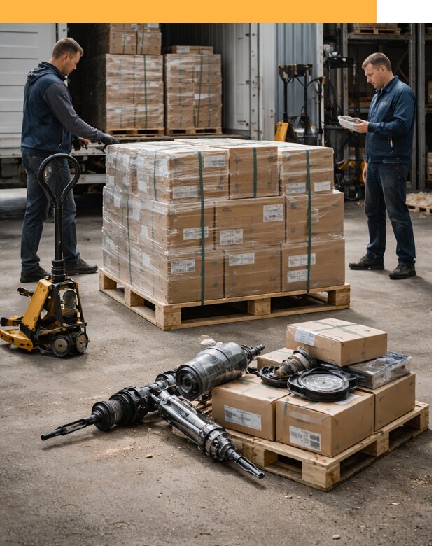 Международная перевозка автозапчастей по миру от 4634 руб