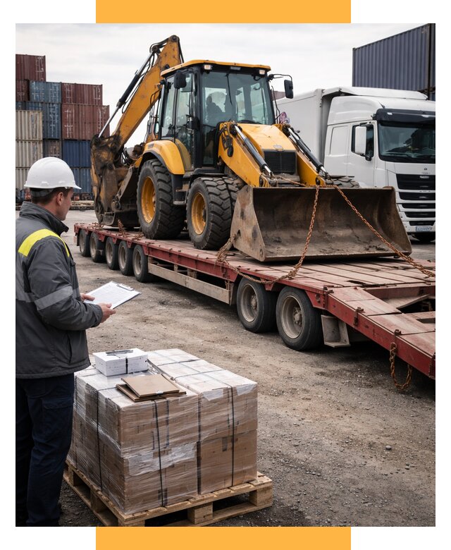 Международная перевозка спецтехники от 46337 р., СетСервис-Утк