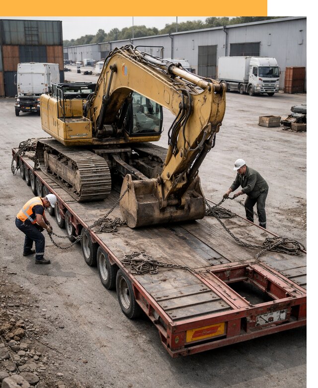 Перевозка спецтехники по России и миру от 46337 руб