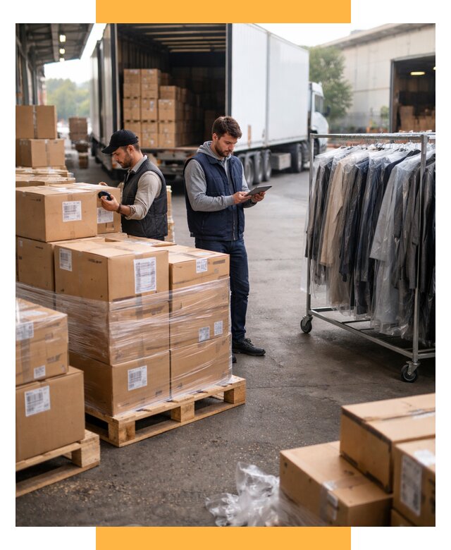 Перевозка и доставка одежды из Китая от 7723 р., СетСервис-Утк