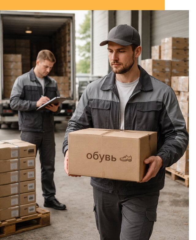 Международная перевозка обуви с таможенным оформлением от 4634