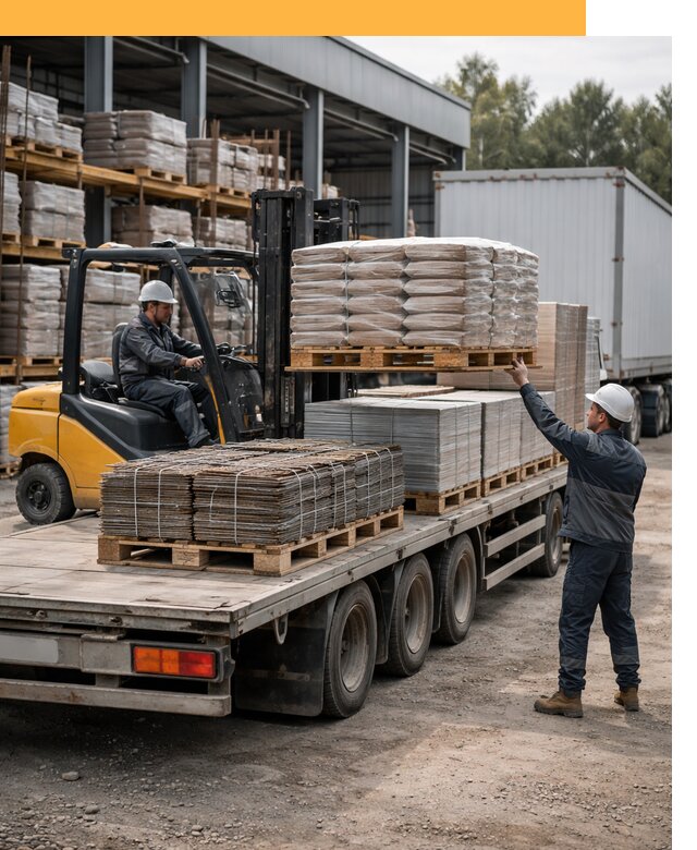 Перевозка строительных материалов по миру от 5663 руб