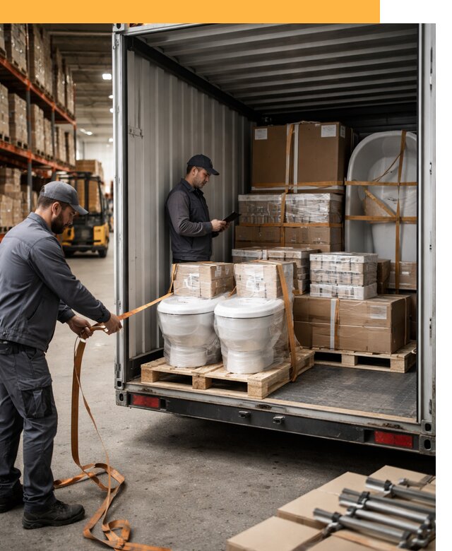 Перевозка сантехнического оборудования по России и миру от 1853