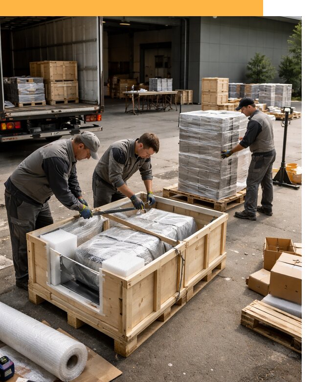 Перевозка выставочных грузов по миру от 25743 руб за м2 с таможней