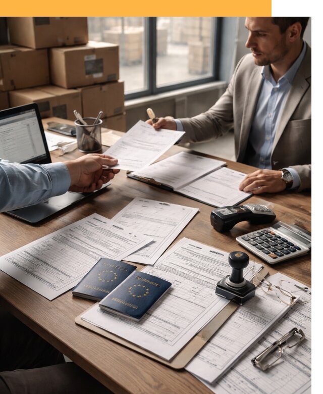 Таможенное оформление грузов из Европы от 8752 руб