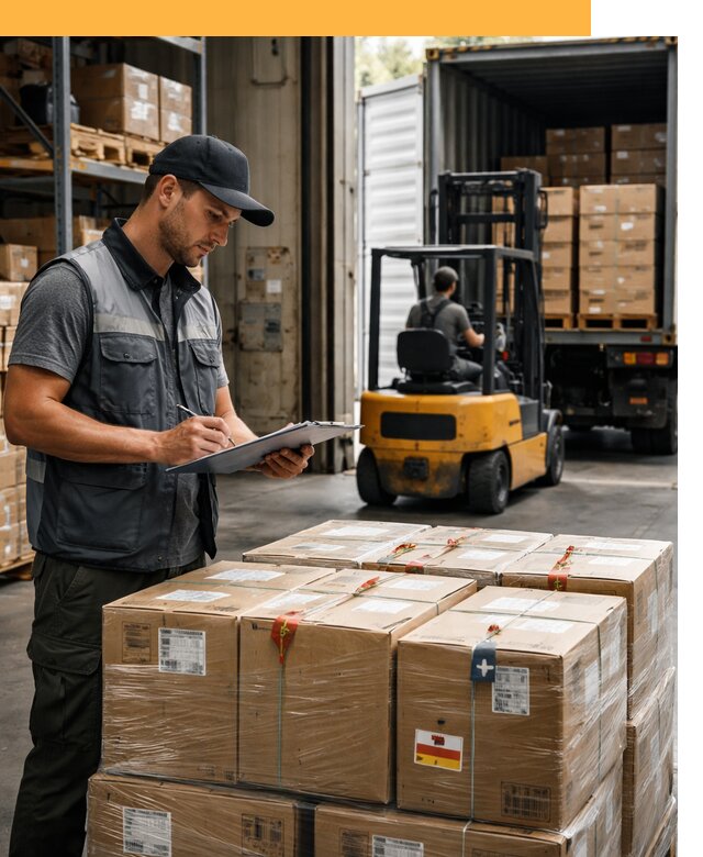 Реэкспорт товаров с таможенным оформлением и доставкой от 12356