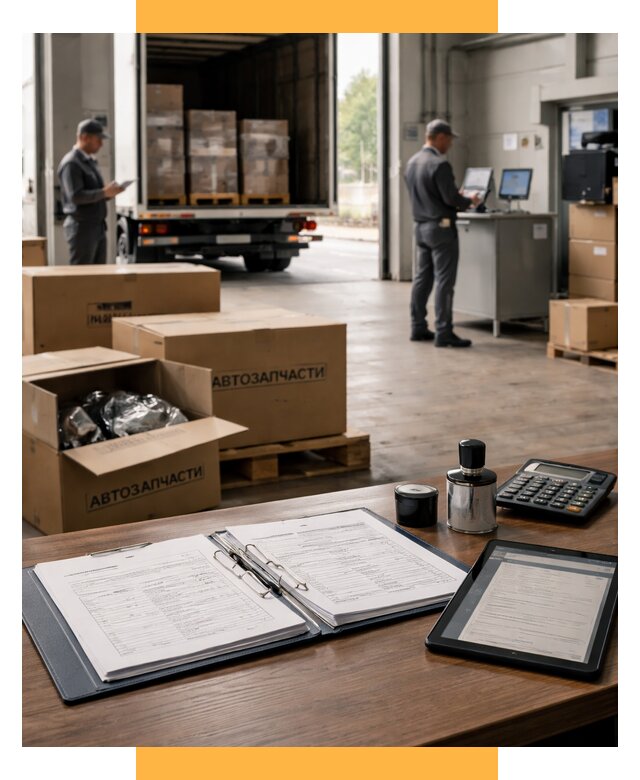 Таможенное оформление автозапчастей под ключ от 8752 р., СетСервис-Утк