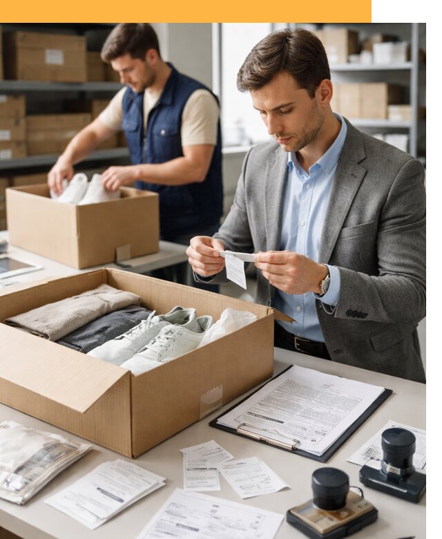 Таможенное оформление одежды и обуви по выгодной цене от 6693 руб