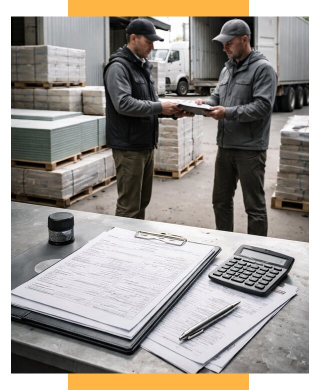 Таможенное оформление стройматериалов от 8752 р. | СетСервис-Утк