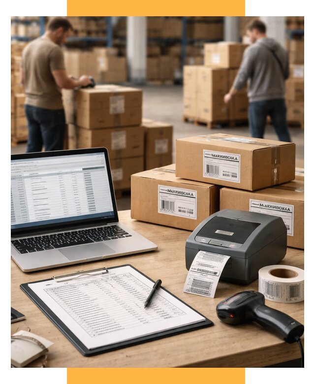 Маркировка импортных товаров от 4634 р. под ключ, СетСервис-Утк