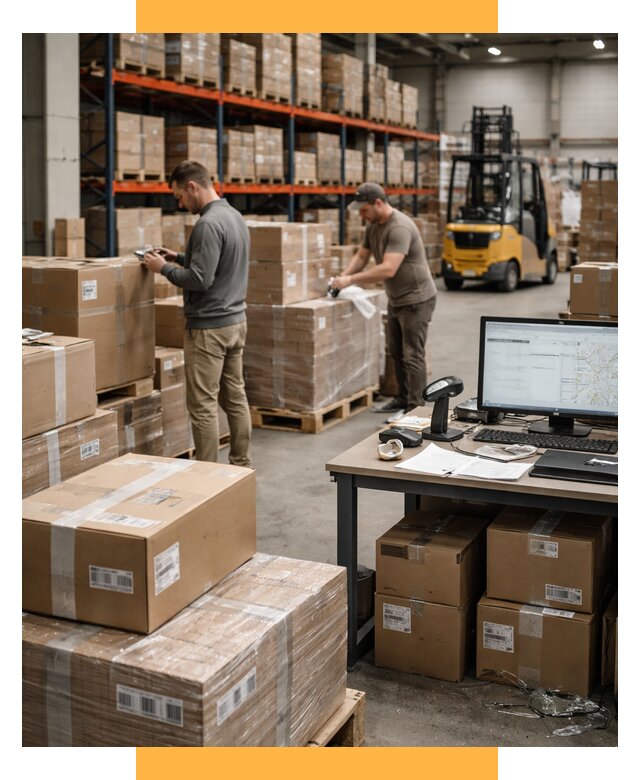 Склад консолидации в Европе от 6693 р., услуги СетСервис-Утк